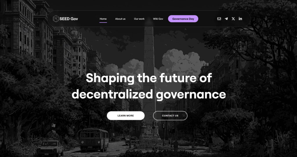 Seed Gov — Diseño web WordPress — Horus Web Design