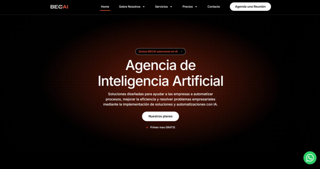 Becai — Diseño web WordPress — Horus Web Design