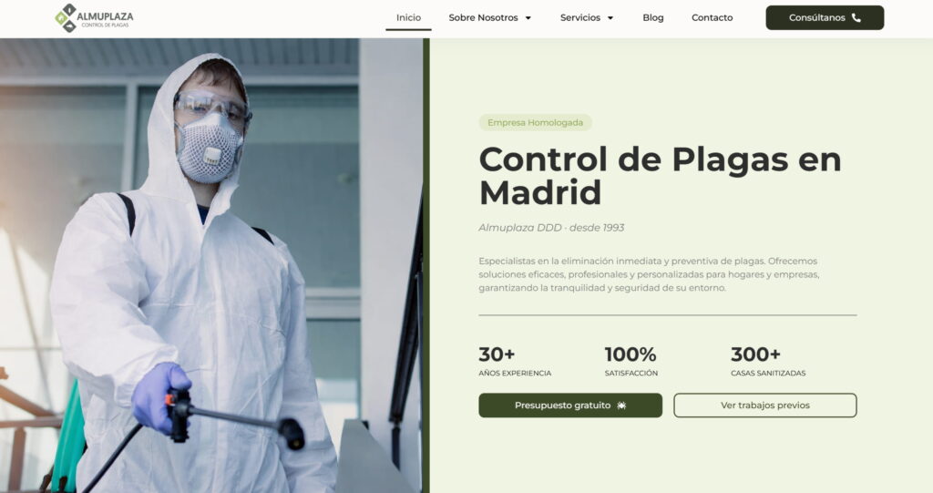 Almuplaza — Diseño web WordPress — Horus Web Design
