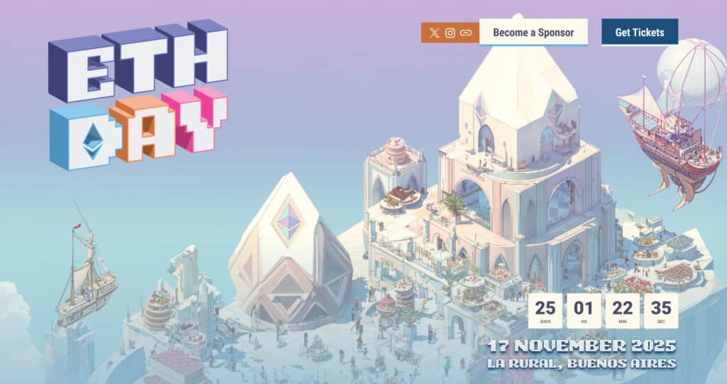 Eth Day Devconnect — Diseño web WordPress — Horus Web Design